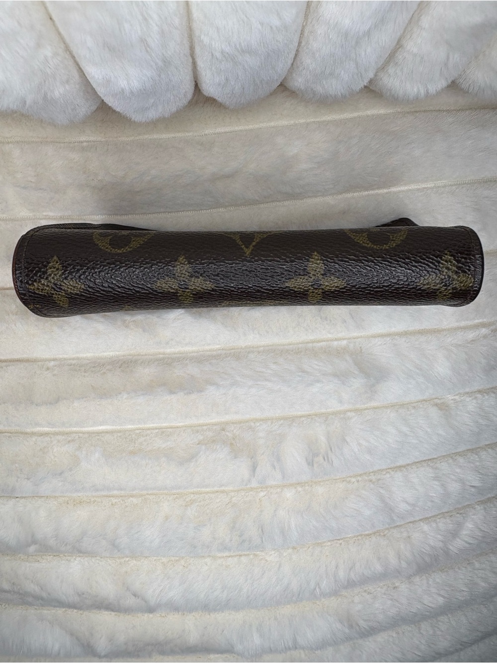 LOUIS VUITTON VINTAGE MONOGRAM PORTE MONNAIE BILLET TRESOR WALLET w COA - Picture 6 of 14